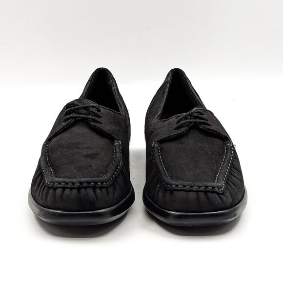 SAS Women Petra Comfort Charcoal Back Soft Leather Narrow shoes Size 9.5 - Picture 3 of 11